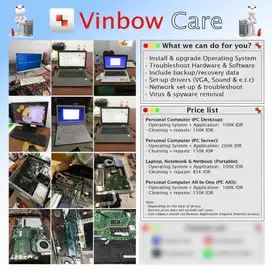 Service panggilan instalasi Komputer, Laptop & MacBook kelokasi anda