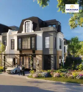 Rumah Baru 3 Lantai Hook Ada Lift di Spring Summarecon Serpong
