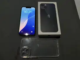 Iphone 13 128gb black all operator 5G fullset resmi IBOX PA/A MURAH