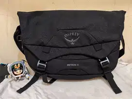 Jual Tas Kerja Laptop Selempang Osprey Metron 18 Messenger Bag Black
