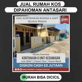 KONTRAKAN KEDAMAIAN SIAP HUNI COCOK UNTUK PASIF INCOME