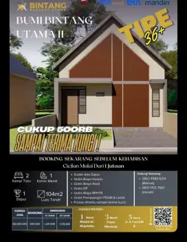 DI JUAL PERUMAHAN SUBSIDI TYPE 36+