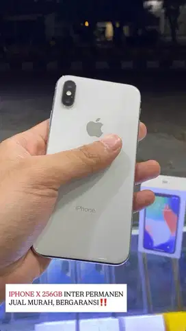 Iphone X 256 Permanen Mulus lengap