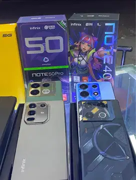 Infinix seri terbaru Infinix note 40 pro, infinix note 50 pro dll