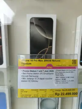 Kredit Kredivo iPhone 16 Pro Max 256GB Bunga 0 Tanpa Dp