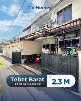 Dijual rumah siap huni strategis lokasi tebet barat jakarta selatan