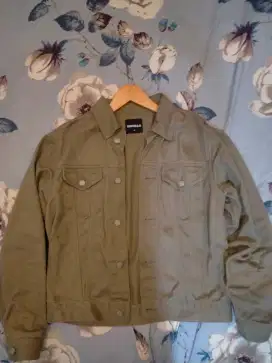 jaket jeans uniqlo size m