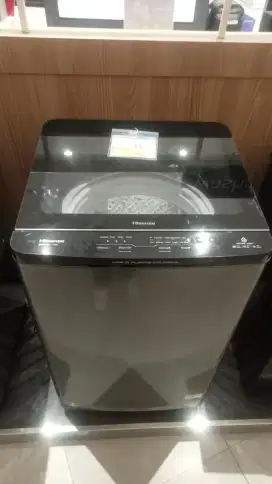 PROMO HISENSE WM TOP LOADING 10.5KG