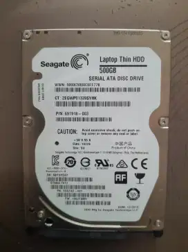 HARDIS LAPTOP SEAGEAT 500GB