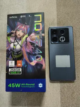 Infinix Note 40 8/256gb Second Siap Pakai