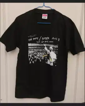 Kaos T shirt Band Slayer x Supreme Bootleg New