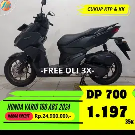 HONDA VARIO 160 ABS 2024 KREDIT MURAH DP CUMA 700RB ANGSURAN RINGAN