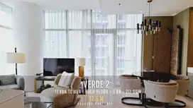 Verde Two Apartment Tower Terra High Floor 3 BR Lokasi Strategis