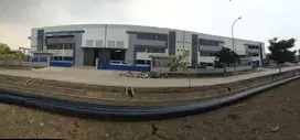 Gudang 1320 m2 siap pakai di Johar Cikarang Pusat