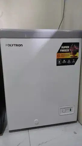 Freezer POLYTRON Sliding GLASS 100Liter (PCF 129 )