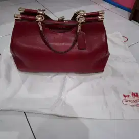 Tas Coach Women Madison Carrie Red Original Like NEW CONDITION
