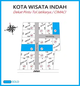 Dekat Jalan Alternatif Cibubur  Transyogi Kavling Strategis bisa Cicil