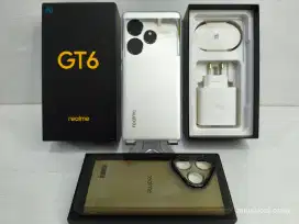 Realme Gt6 5G 12/256 Gb Likenew 99% Resmi On 02 Juli 2025 bisa TT/BT