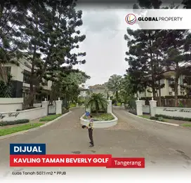 Dijual Kavling Taman Beverly Golf Lippo Karawaci, Tangerang