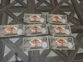 Uang Kuno 100 Rupiah 1959 Seri Bunga - Langka Gan!