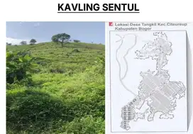 KAV KOMERSIL LOKASI PERSIS DEKAT PERMATA SENTUL GOLF SEGERA DIBELI