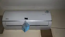 Ac indoor Midea Outdoor Samsung 1/2 PK