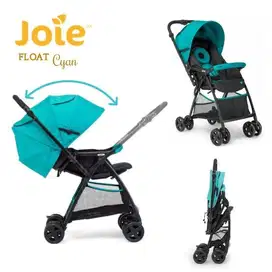 Preloved Stroller Joie Float warna Cyan