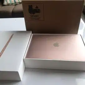 Macbook Air 13 inch ibox 2020 rose gold + nota