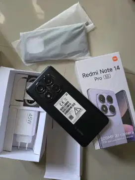 Redmi Note 14 Pro 5G (12/512) Fullset mulus kayak baru