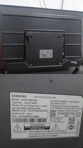 DI JUAL BU
 TV SAMSUNG 32 INCH