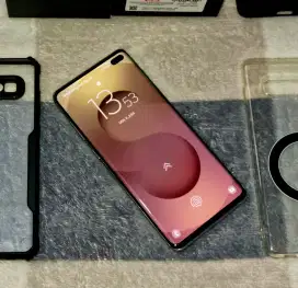 Samsung s10 plus 8/128GB fulset mulus like new eks garansi SEIN