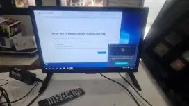 Led TV monitor 19- bisa buat pc /  belum saluran tv digital
