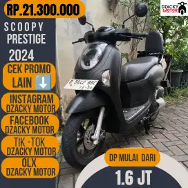NEW  SCOOPY PRESTIGE 2024 SECOND LIKE NEW