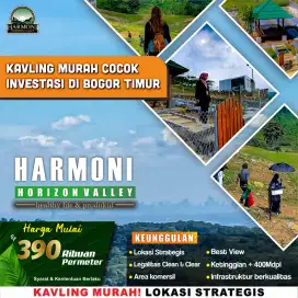 Tanah Kavling Murah Strategis View Ajib