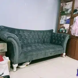 Sofa Ruang Tamu - Mahoni - Jepara