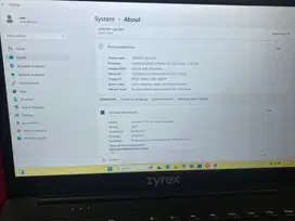 Laptop zyrex Cruiser intel core i3