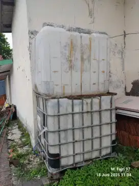 Kempu air bekas tidak bocor