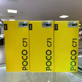 POCO C71 4/128 GB BARU SEGEL
