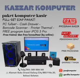 Komputer kasir Fullshet minimarket petshop toko susu matrial apotik