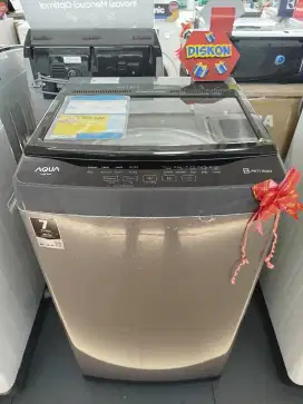 PROMO Mesin Cuci Top Load Aqua 8 KG Cicilan Tanpa DP Bunga 0%