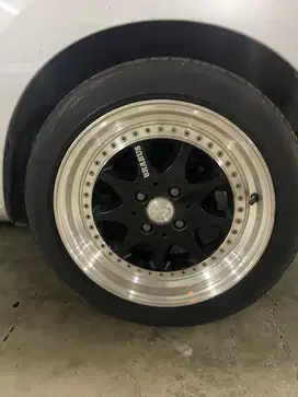 Velk brabus ring 16 hitam chrome