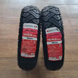 ZENEOS ZN87 MILANO T/L 110/70-13 M/C 48P BAN MOTOR BERKUALITAS