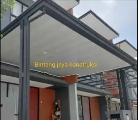 Kanopi teras model mewah