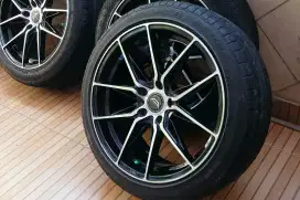 Velg r18 5 X 114.3 include Ban 4 pcs 225/45/18 velg 18 inch ex Serena