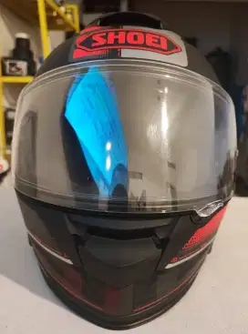 SHOEI GT AIR 2 CROSSBAR TC1 Black Red Touring Helmet WITH SENA INERCOM