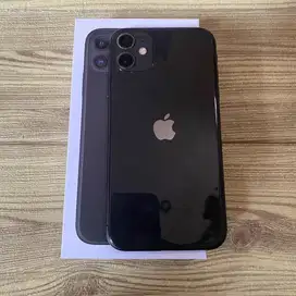 iphone 11 64gb Black Ex ibox Fullset Bisa COD dan TT