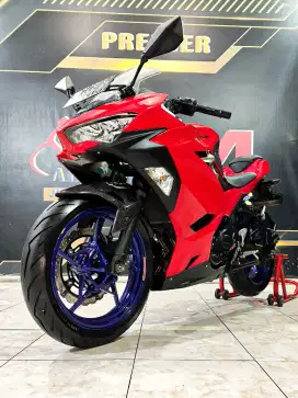 All-New Ninja 250cc QS red glossy 2021 mewah.Anugerah motor rungkut