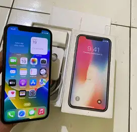 Iphone X 64gb inter fullset