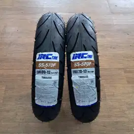 IRC SS570F T/L 110/70 -13 M/C 48P BAN MOTOR BERKUALITAS