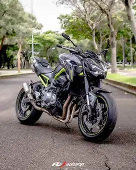 Kawasaki Z900 Nik 2017 Grey Knalpot Leo Vince Km12rban